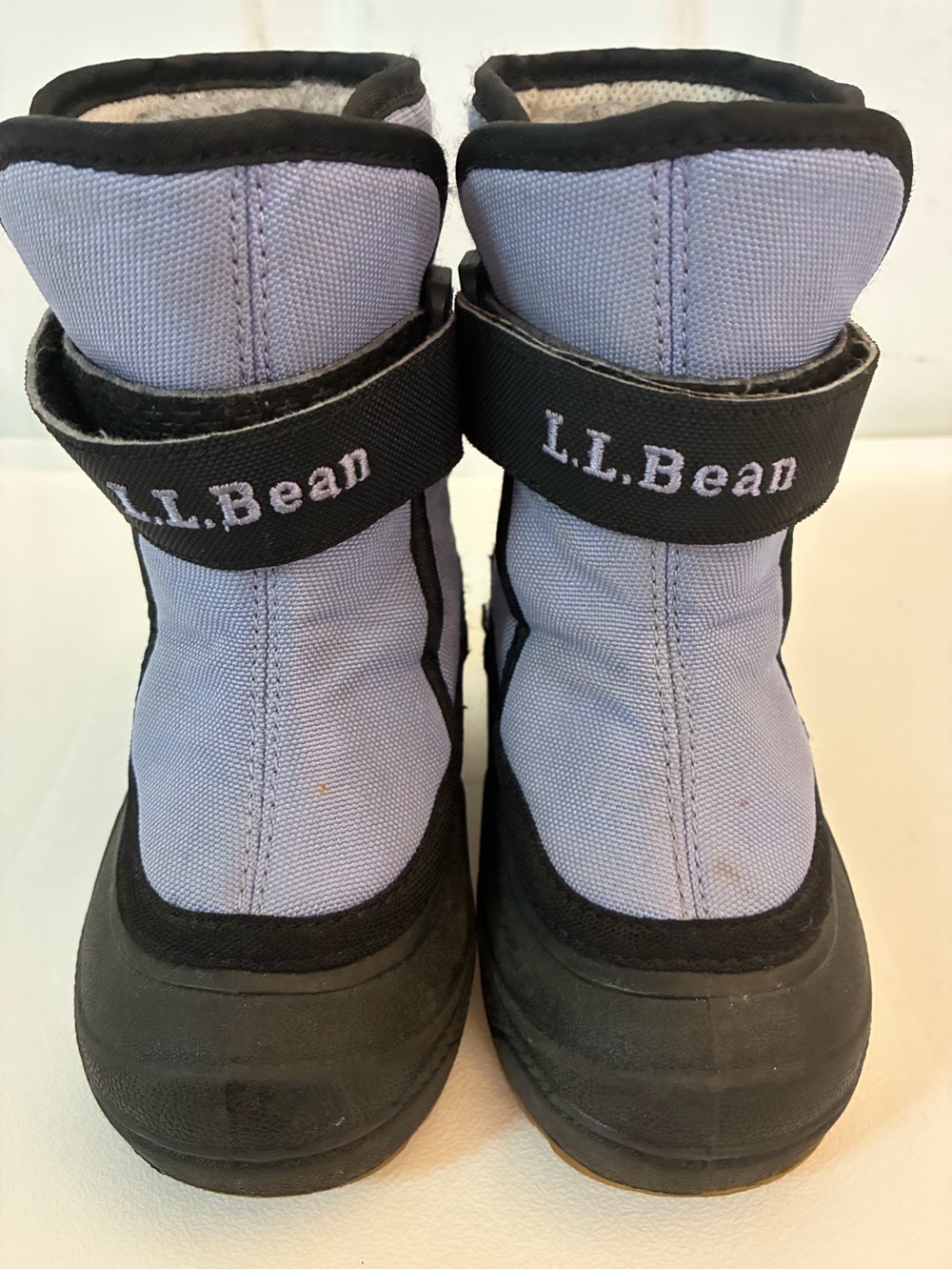 L.L.Bean Kids Northwoods Insulated Snow Boots Purple Size 6T Waterproof Winter